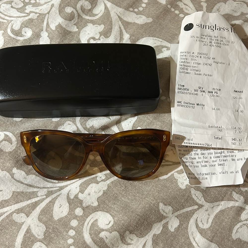 Ralph Lauren RA5305U Polarized Sunglasses With Case